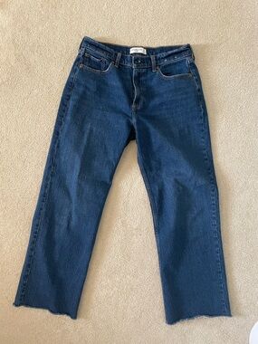 Abercrombie & Fitch Dark Blue Boyfriend Jeans